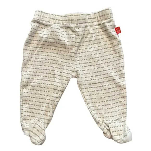 Magnetic Me 2pc Set Newborn - 0-3 Months‎ Giraffe Sleeper Pants Boys One Piece - Picture 2 of 5